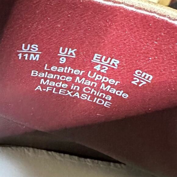 NEW Franco Sarto Women's Slide Mules Brown Leather Size 11M Casual Flats - Picture 9 of 9